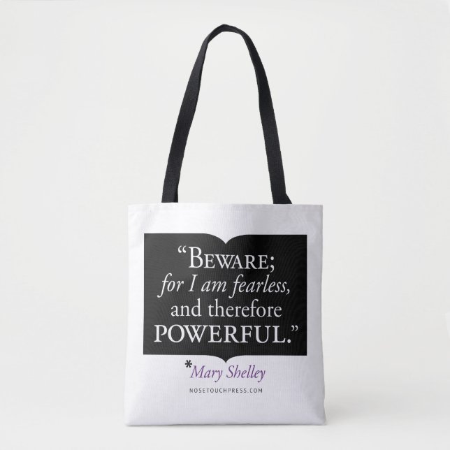 Mary Shelley Tote Bag (Front)