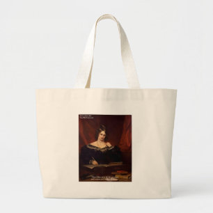 Mary Shelly "Love Never Seen" Gifts & Cards Large Tote Bag