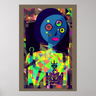 Mary Sue with Her Cyber Love True Poster