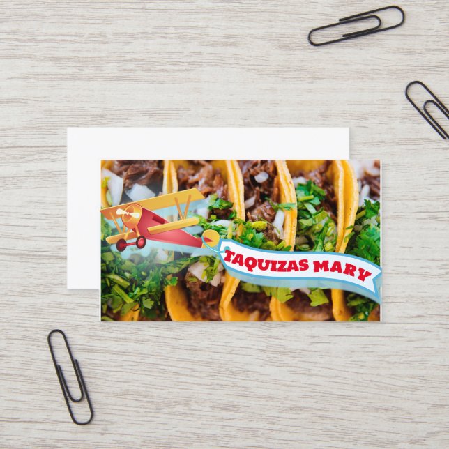 Mary taquizas business card (Front/Back In Situ)