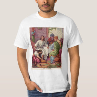 Mary Washes Jesus Feet T-Shirt