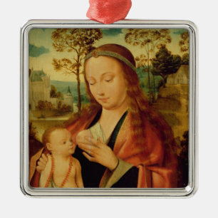 Mary with the Christ Child, early 16th century Metal Tree Decoration
