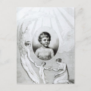 Mary Wollstonecraft Shelley  as a child Postcard