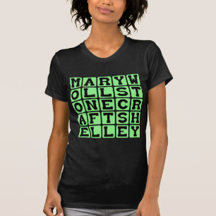 Mary Wollstonecraft Shelley, Frankenstein Author T-Shirt