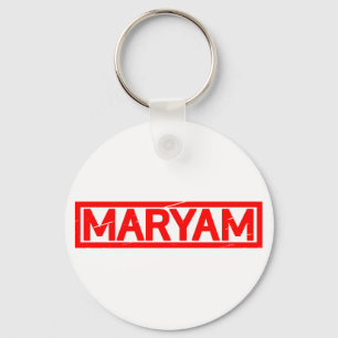 Maryam Stamp Key Ring