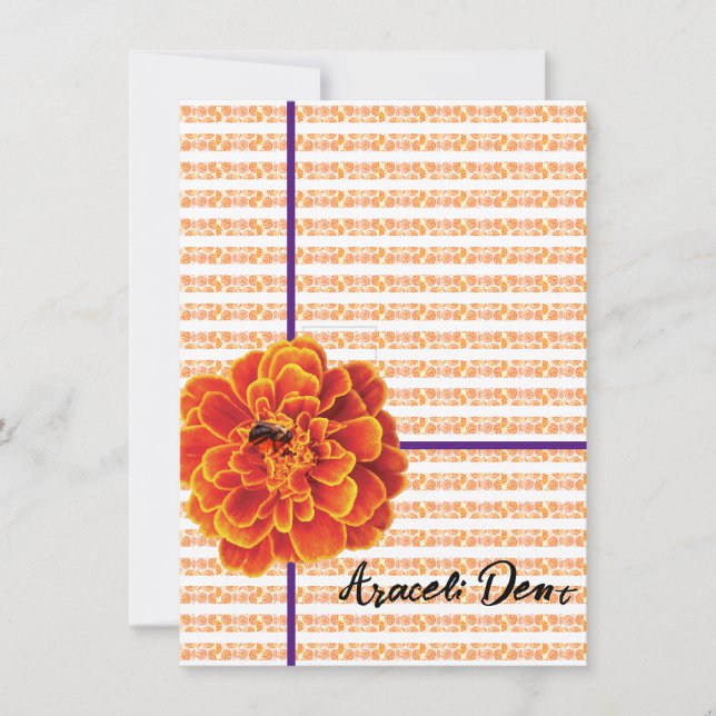 Marygolds Flat Holiday Card (Front)