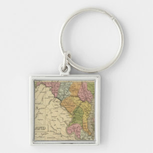 Maryland 3 key ring