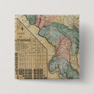 Maryland 8 15 cm square badge