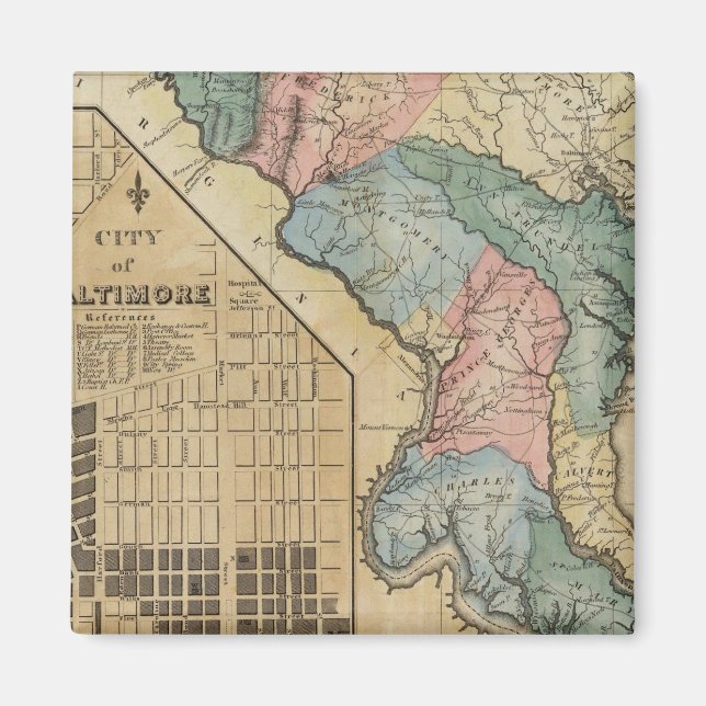 Maryland 8 magnet (Front)