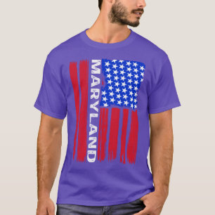 Maryland America flag T-Shirt