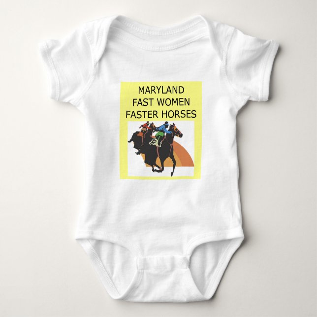 MARYLAND BABY BODYSUIT (Front)