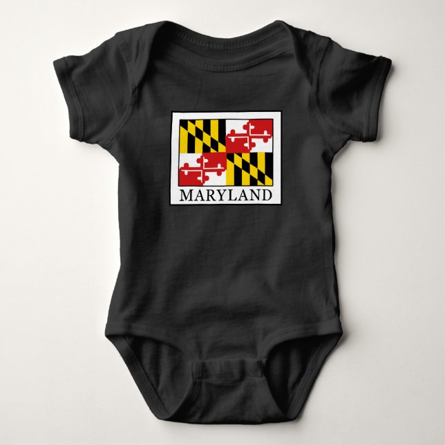 Maryland Baby Bodysuit (Front)