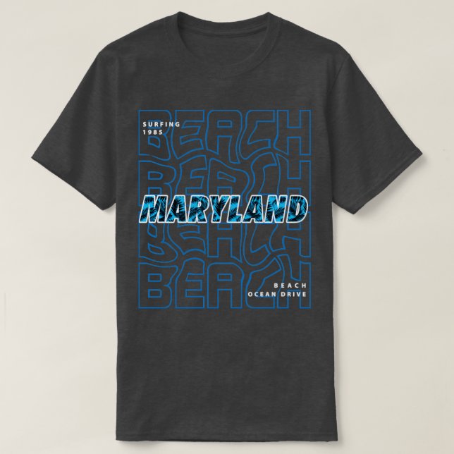 Maryland beach party1  T-Shirt (Design Front)