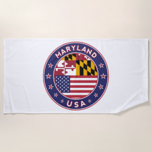 Maryland Beach Towel