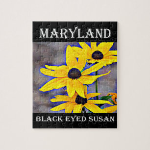 Maryland Black Eyed Susan Jigsaw Puzzle