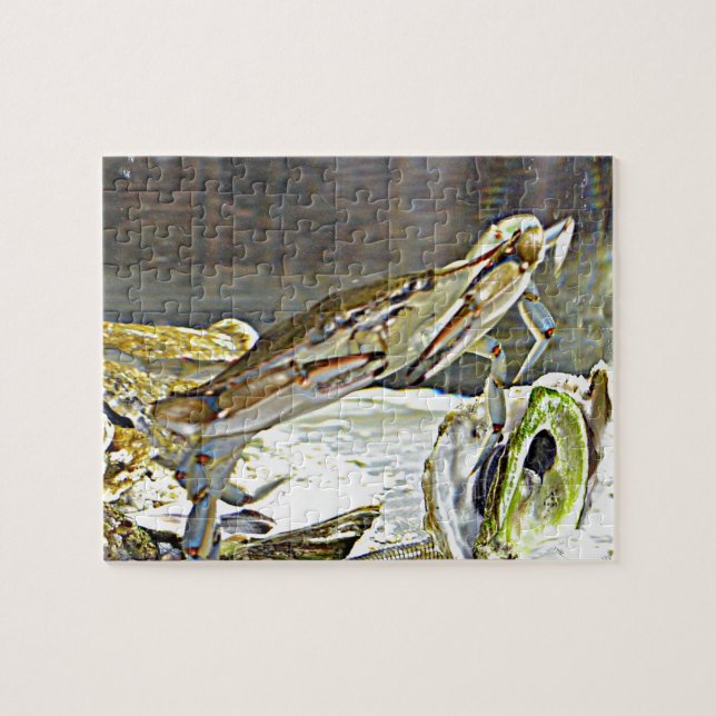 Maryland Blue Crab Jigsaw Puzzle (Horizontal)