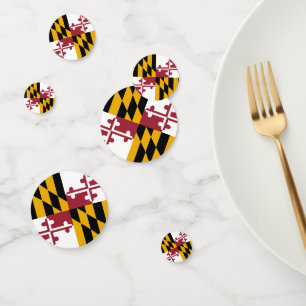 Maryland Confetti, party, Maryland Flag Confetti