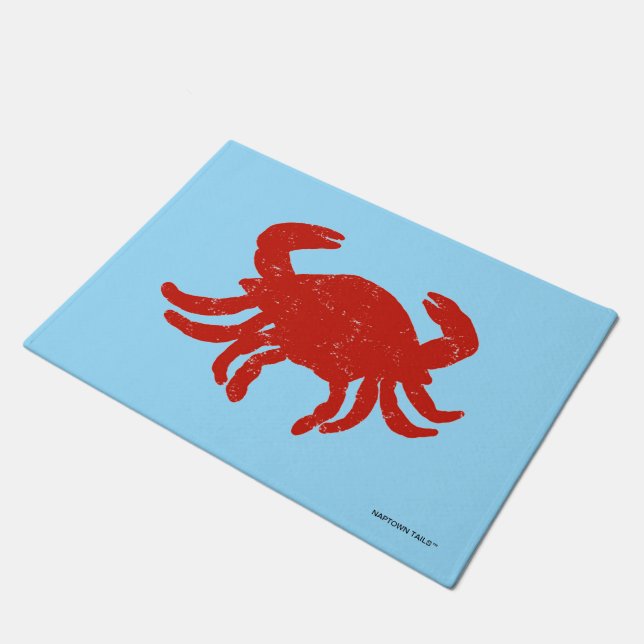Maryland Crab Dog Food Mat (Angled)