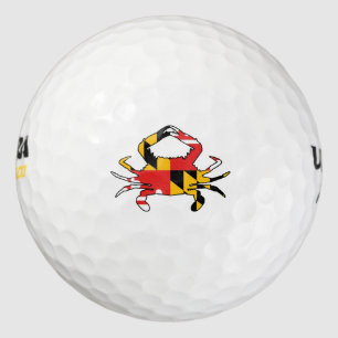 Maryland Crab Golf Balls