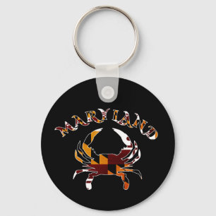 Maryland Crab Key Ring
