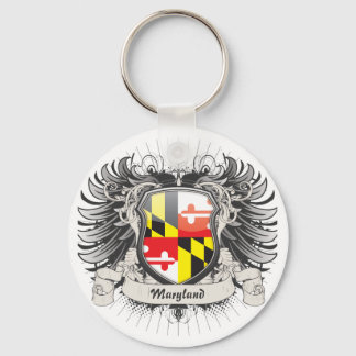 Maryland Crest Key Ring