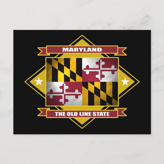 Maryland Diamond Postcard (Front)