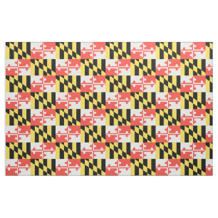 MARYLAND Flag 9x13.5 Fabric
