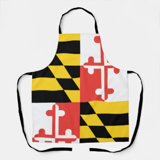 Maryland Flag  Apron