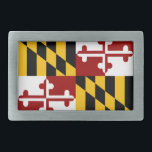Maryland flag belt buckle<br><div class="desc">Flag of the State of Maryland</div>