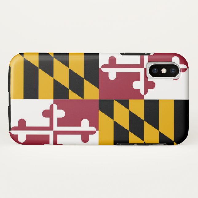 Maryland flag Case-Mate iPhone case (Back (Horizontal))