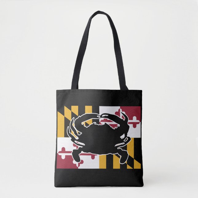 Maryland Flag/Crab bag (Front)