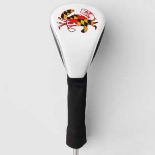 Maryland Flag Crab Golf Head Cover