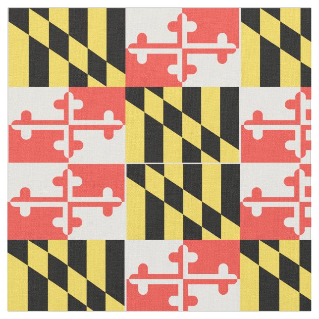 MARYLAND Flag - Fabric (Close Up)