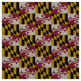 Maryland Flag Fabric