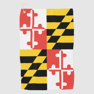 Maryland Flag Golf Towel