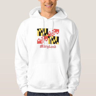 maryland flag  hoodie