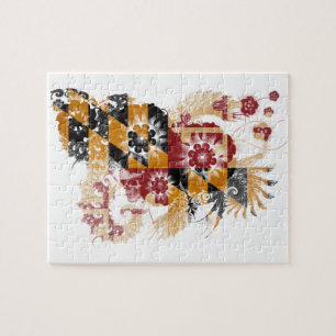 Maryland Flag Jigsaw Puzzle