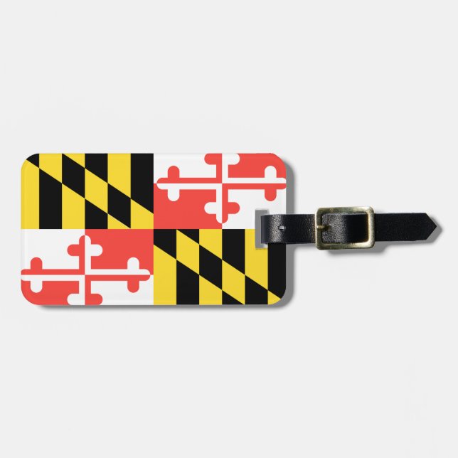 MARYLAND Flag - Luggage Tag (Front Horizontal)