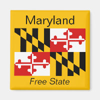 Maryland Flag Magnet