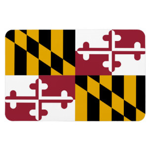 Maryland flag magnet