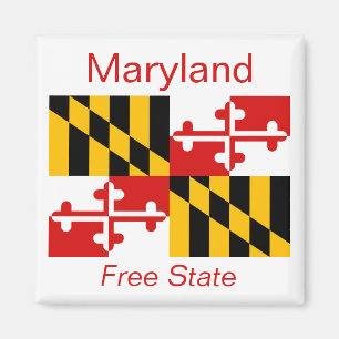 Maryland Flag Magnet