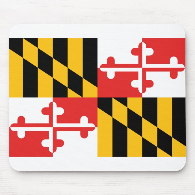 Maryland Flag Mouse Pad (Front)