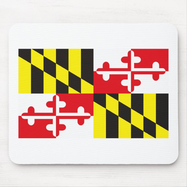 Maryland Flag Mousepad (Front)
