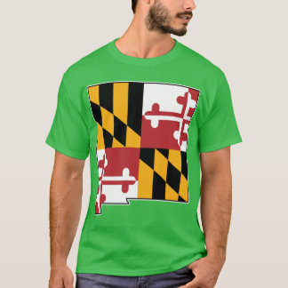 Maryland Flag New Mexico T-Shirt