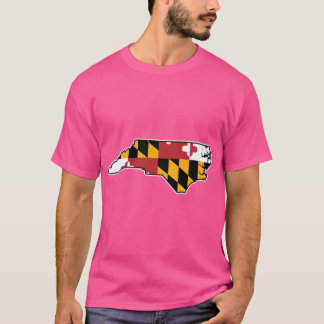 Maryland Flag North olina T-Shirt