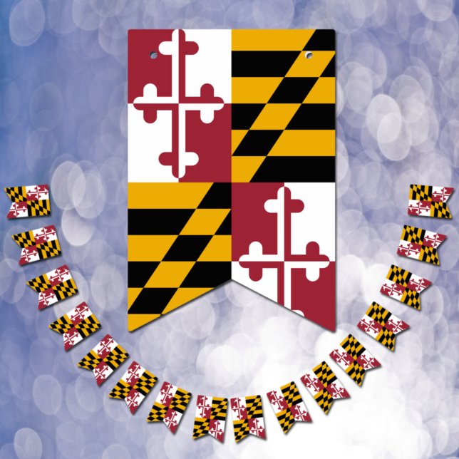 Maryland Flag Party, bunting Banners / Weddings (Creator Uploaded)
