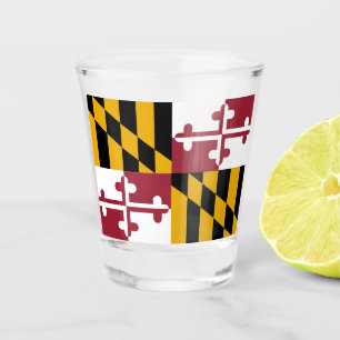 Maryland Flag Shot Glass