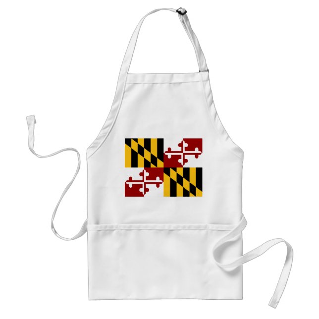 Maryland flag standard apron (Front)