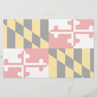 Maryland Flag Stationery
