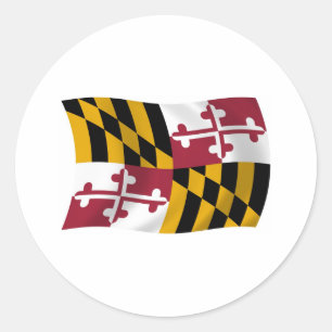 Maryland Flag Sticker